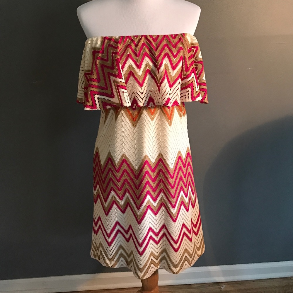 Beautiful strapless dress