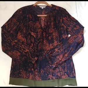 CAbi patterned blouse