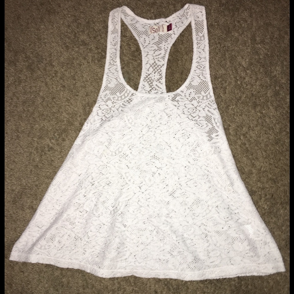 Lace tank
