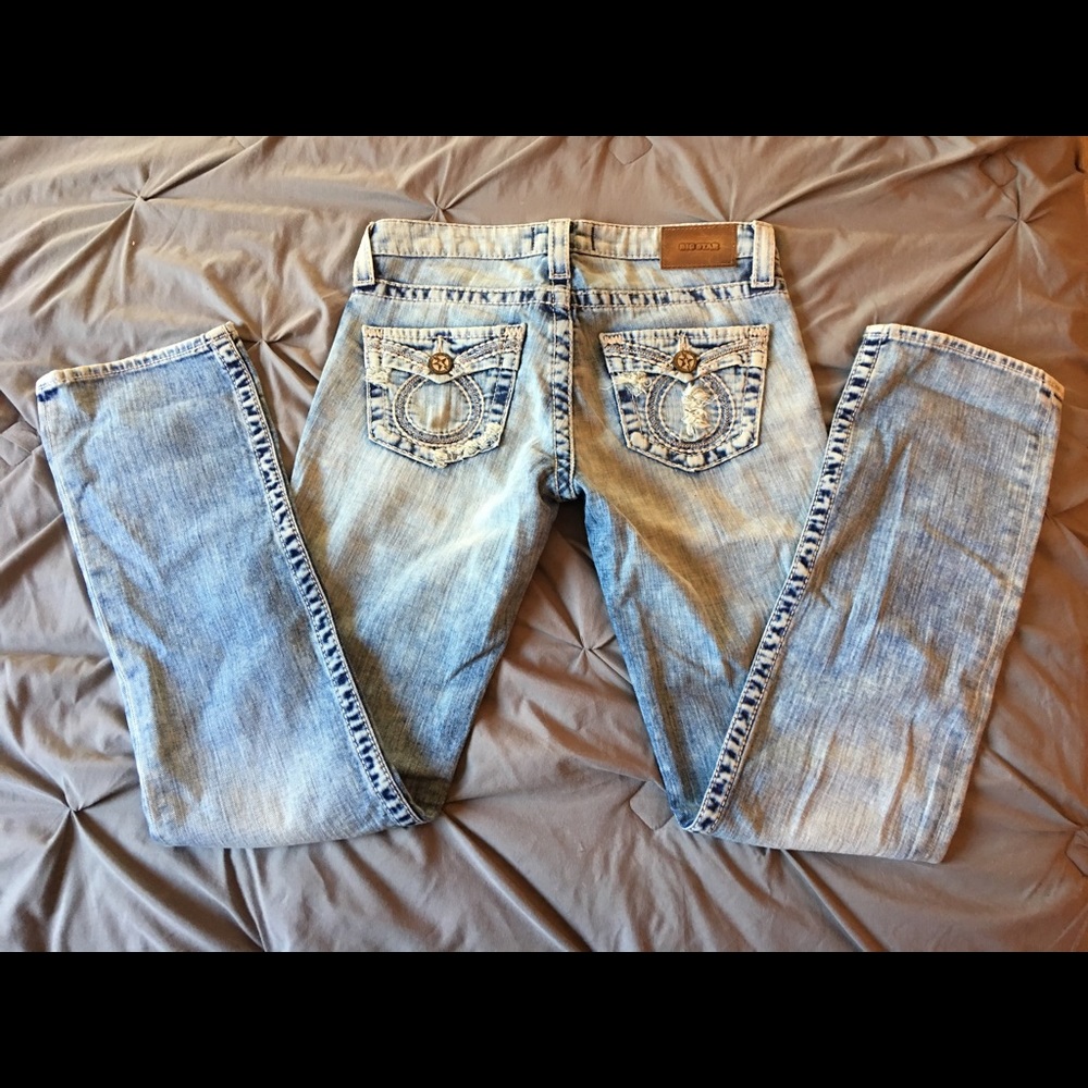Big star straight leg jeans