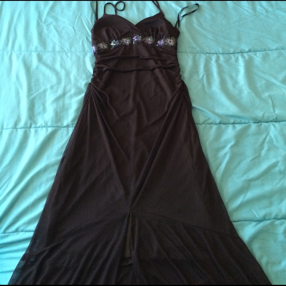 My Michelle brown dress