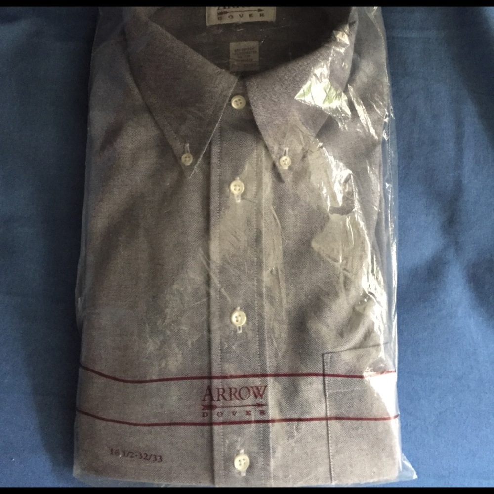 Gray dress shirt
