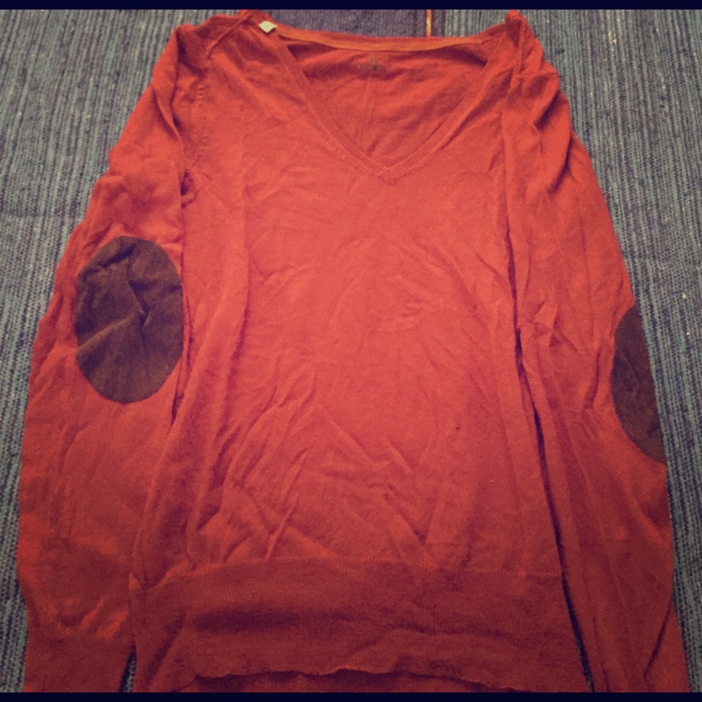 Elbow patch sweater from Paris!