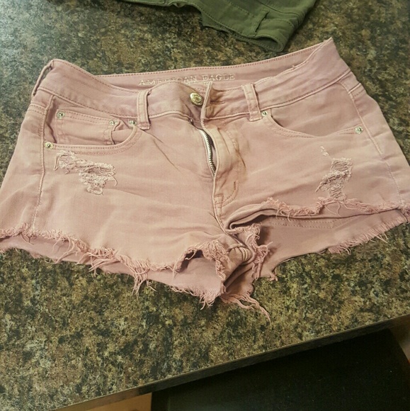Pink American Eagle shorts - Picture 3 of 3