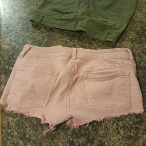 Pink American Eagle shorts