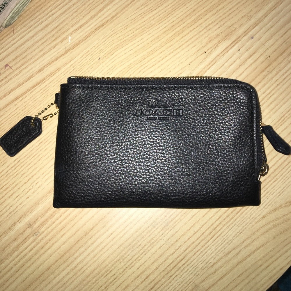 NEW BLACK COACH WALLET
