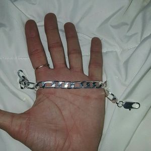 Sold/  Sale- Sterling silver figaro