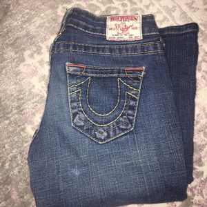 Dark True Religion Bootcut Jeans Size 25