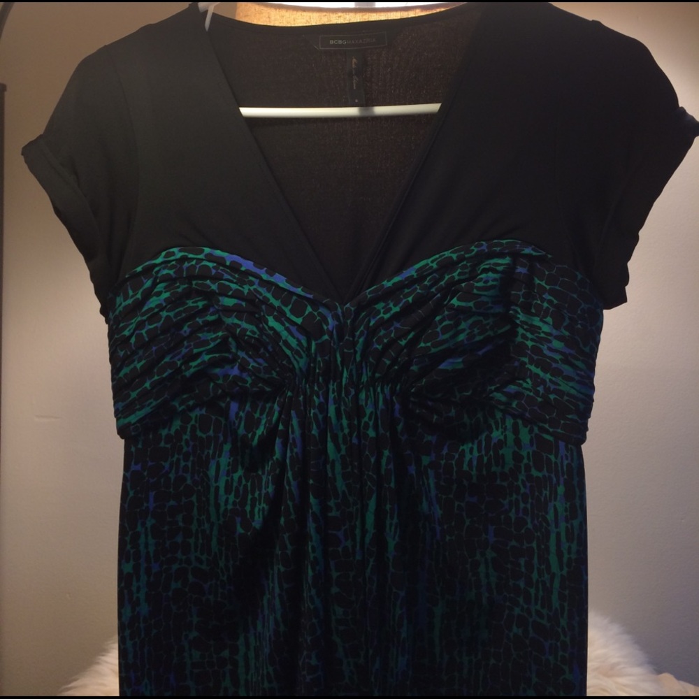 BCBG MAXAZRIA short-sleeves dress