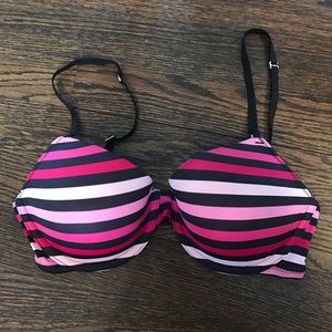 Victoria's Secret Pink Striped T-Shirt Bra