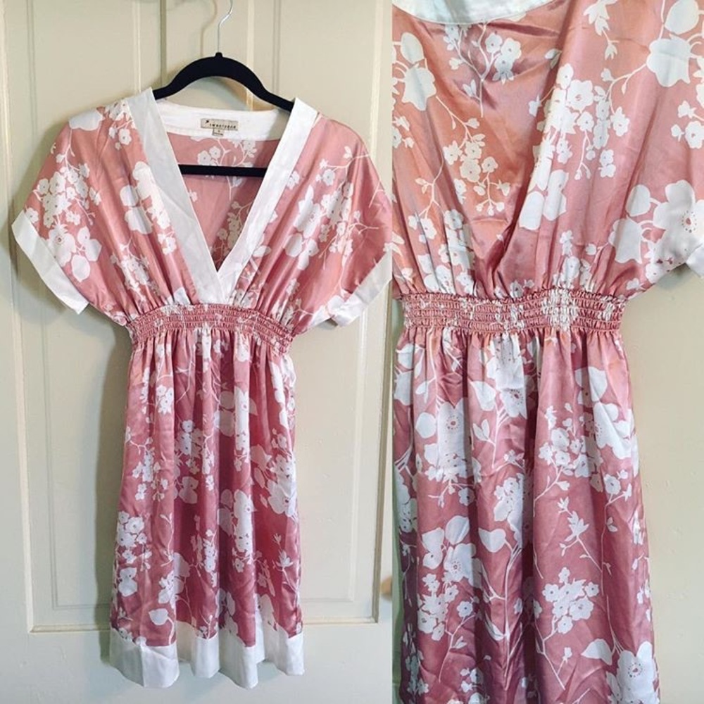 Pale Pink & Pretty silky dress