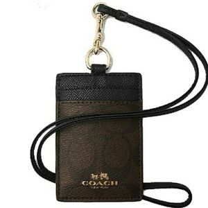 COACH LANYARD/ID HOLDER