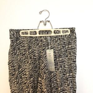 NWT Solitare classy wide leg pants M