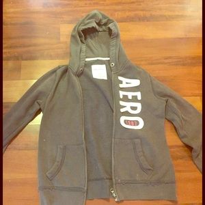 Aeropostale gray hoodie