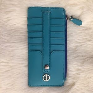 Thin blue wallet 💙