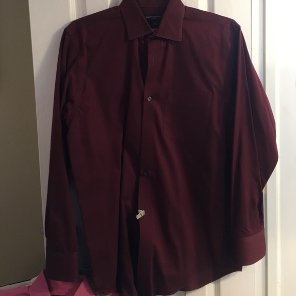 Banana Republic Other - Burgundy Banana Republic men's Dress shirt