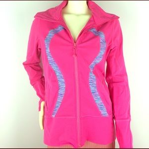 Lululemon Pink Athletic Jacket Hooded
