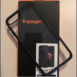 Black / Clear Spigen iPhone 7 Plus Case
