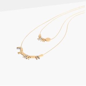 Madewell Geometric Layered Necklace