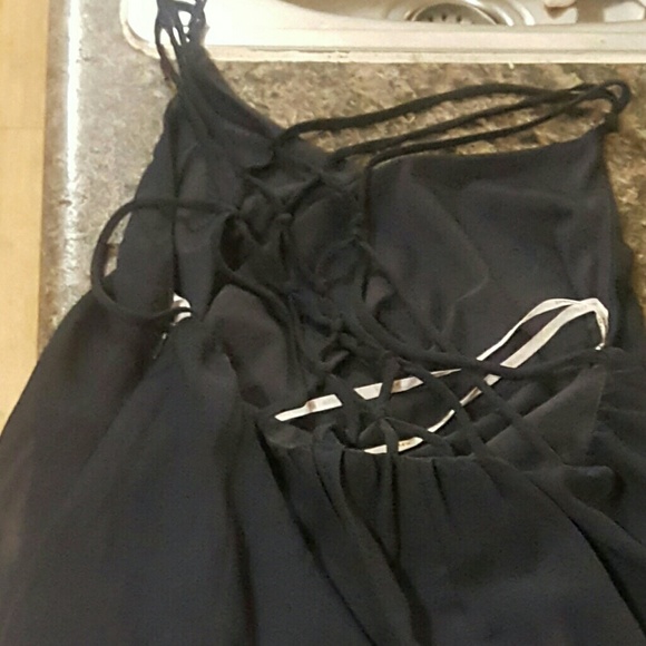 Papaya navy dress - Picture 2 of 3