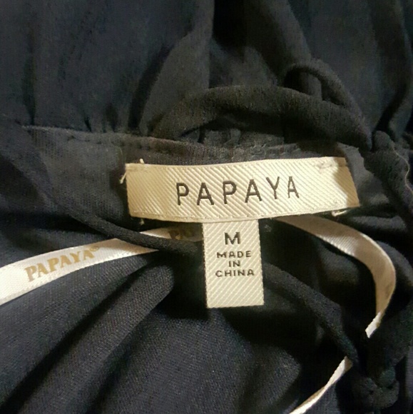 Papaya navy dress - Picture 3 of 3