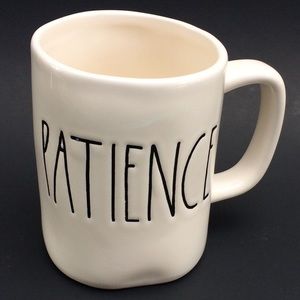 Rae Dunn PATIENCE mug