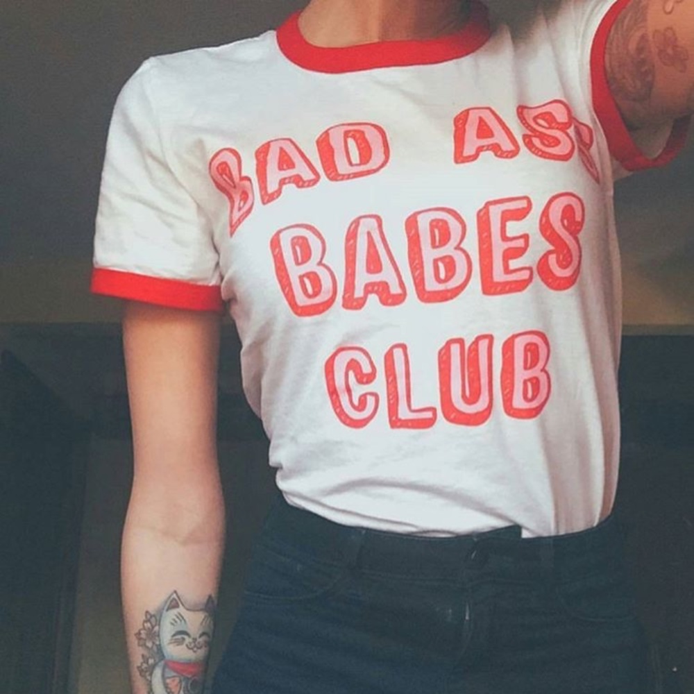 Feminist Ringer Tee