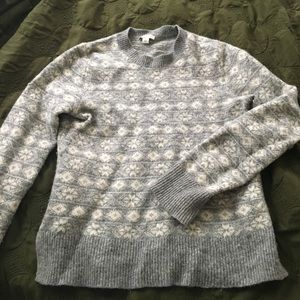 Faire isle sweater