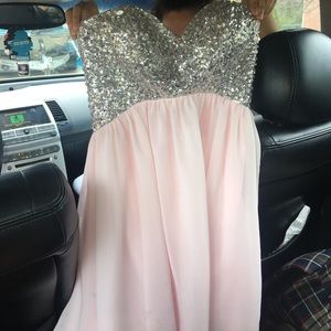 Pink Homecoming/ Prom cocktail dress