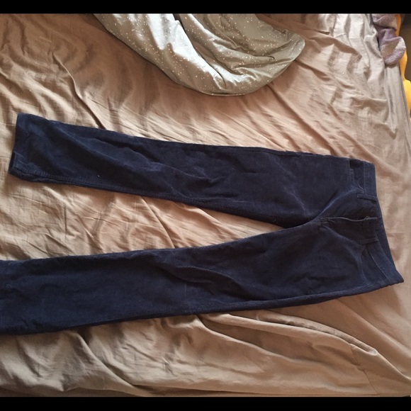 American Apparel Pants - American Apparel blue corduroys