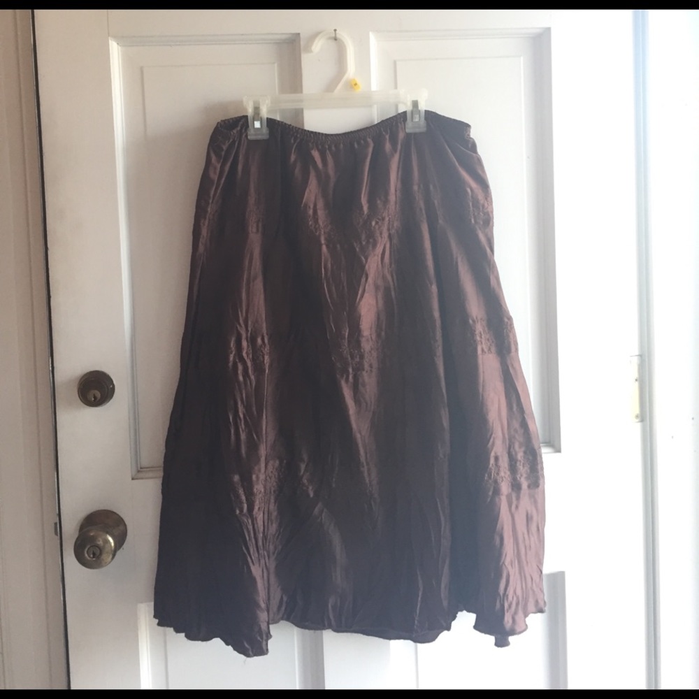 Brown Skirt