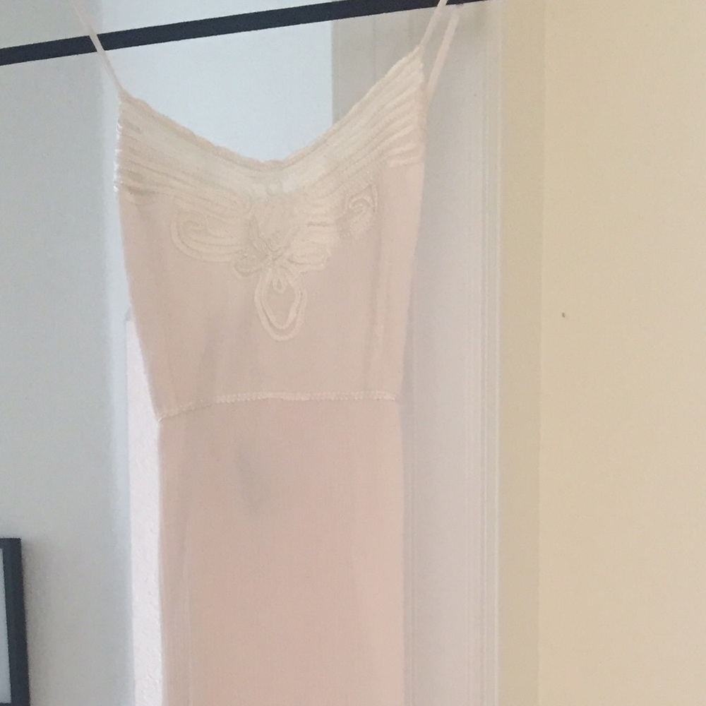 blush maxi dress NWT