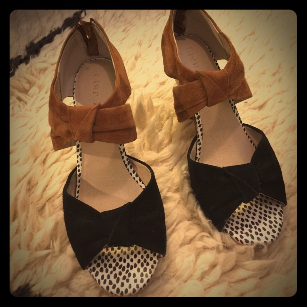 Vintage inspired heels from Anthropologie