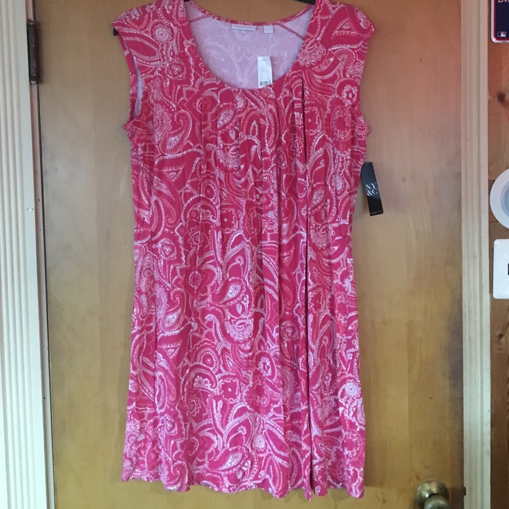 Pink Shirt Dress