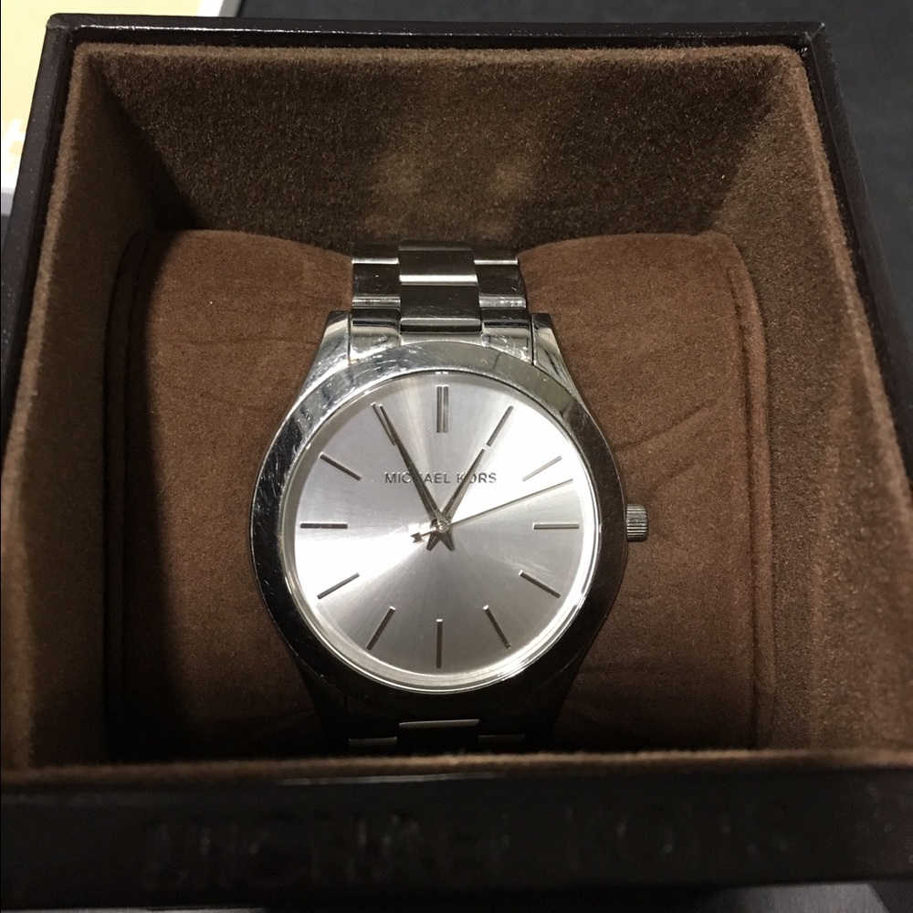 Silver Watch