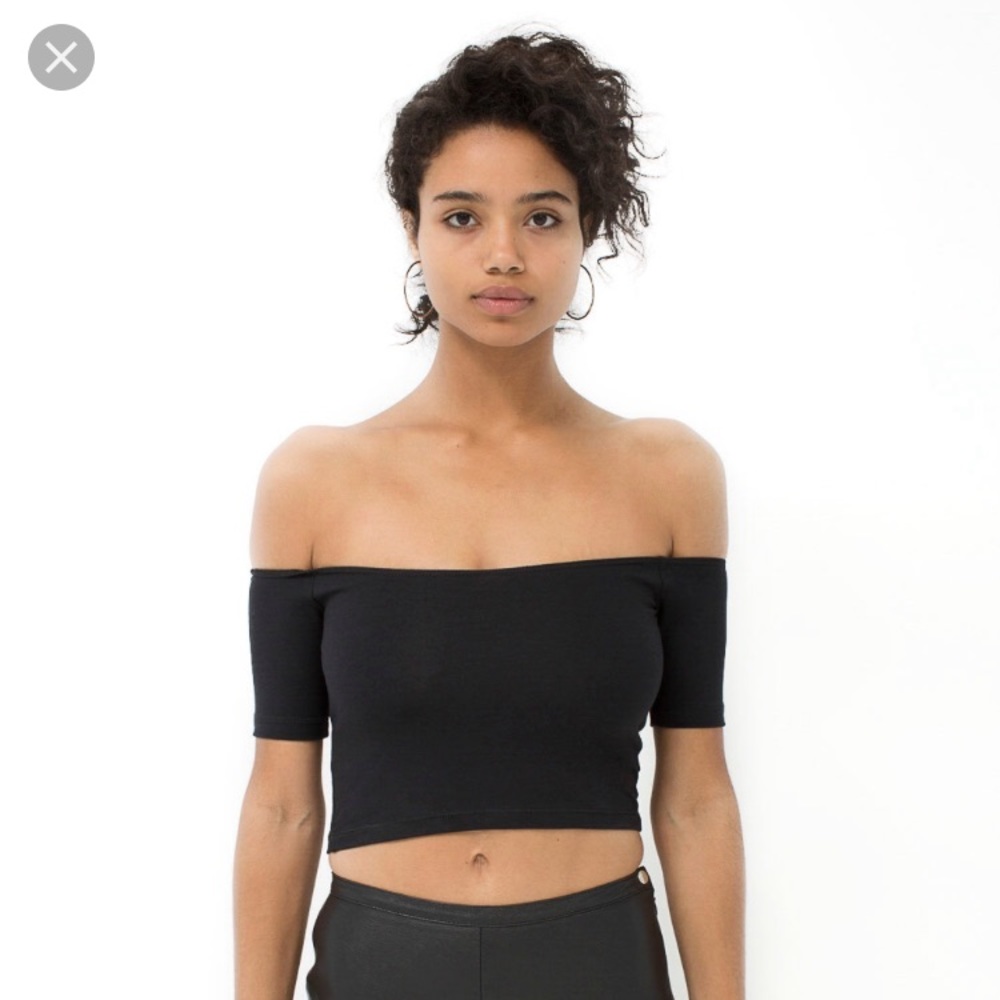 American apparel crop top