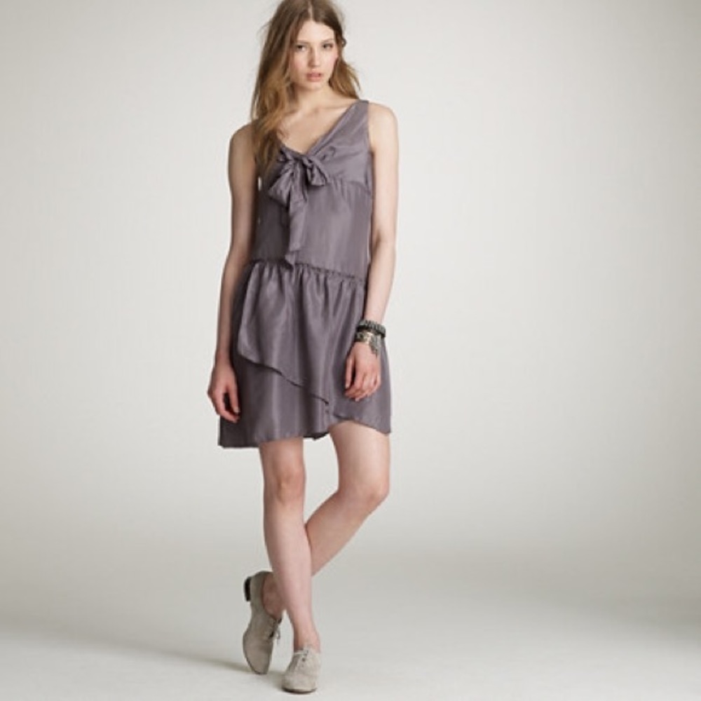 J Crew Petite Effie Scarf Dress