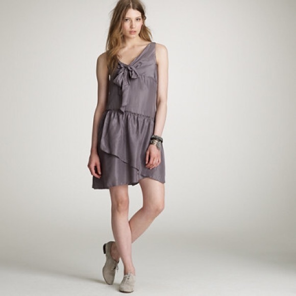 J Crew Petite Effie Scarf Dress - Picture 1 of 4