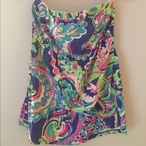 Lilly Pulitzer Val Tube Top in Toucan Play