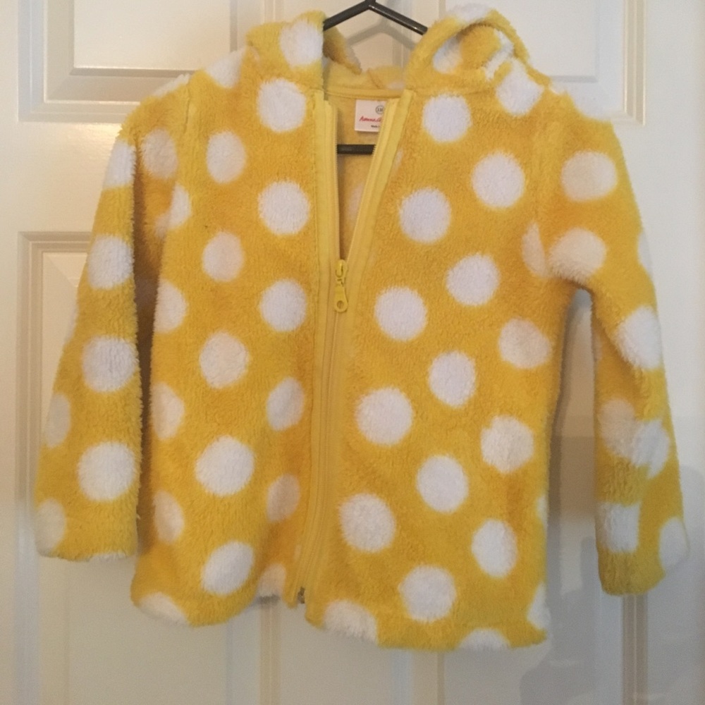 Girls Hannah Andersson fleece sweater