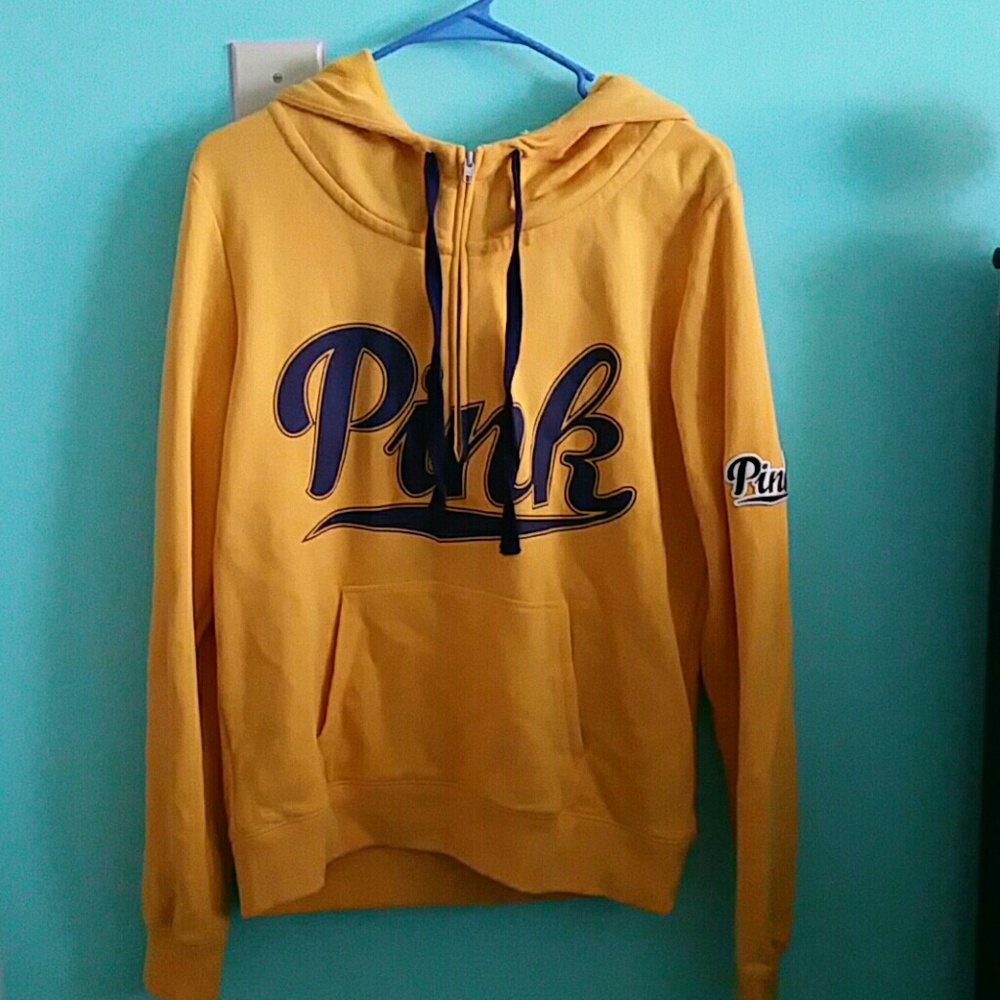 Yellow VS Pink hoodie
