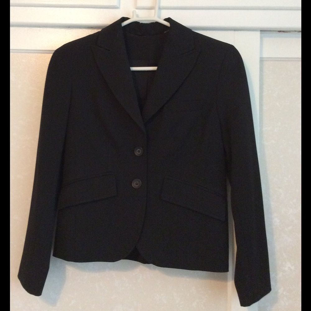 Black tuxedo jacket