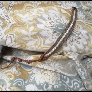 Chan Luu bracelet. Turquoise and white stones