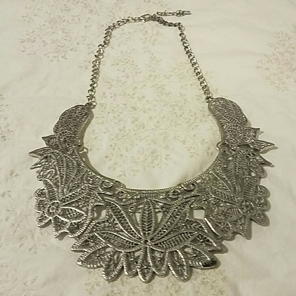 Lace Applique Necklace