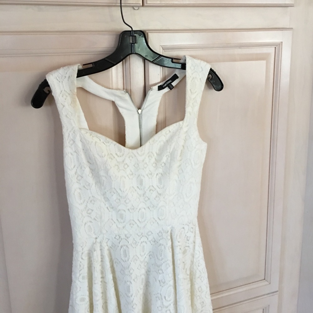 Cream dress xs