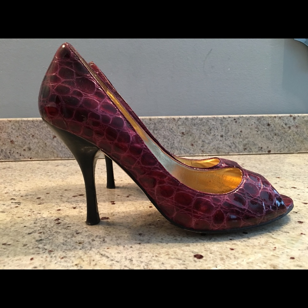 Enzo Angiolini Peep-Toe Heels