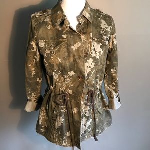 Camo utility jacket