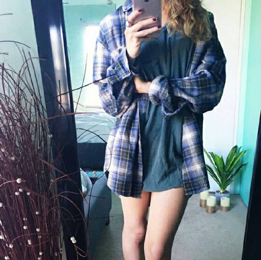 Oversized flannel