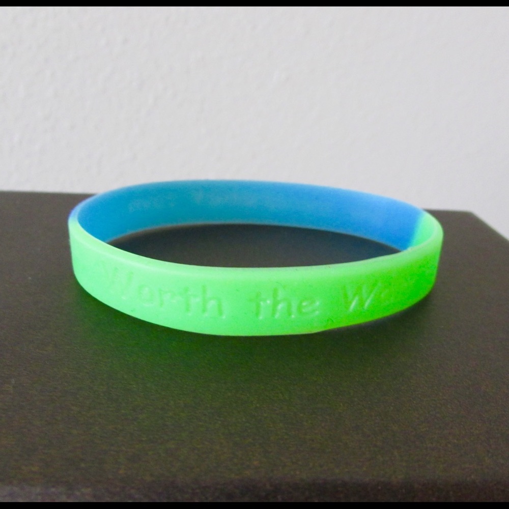 Rubber bracelet