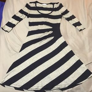 Calvin Klein Striped Dress
